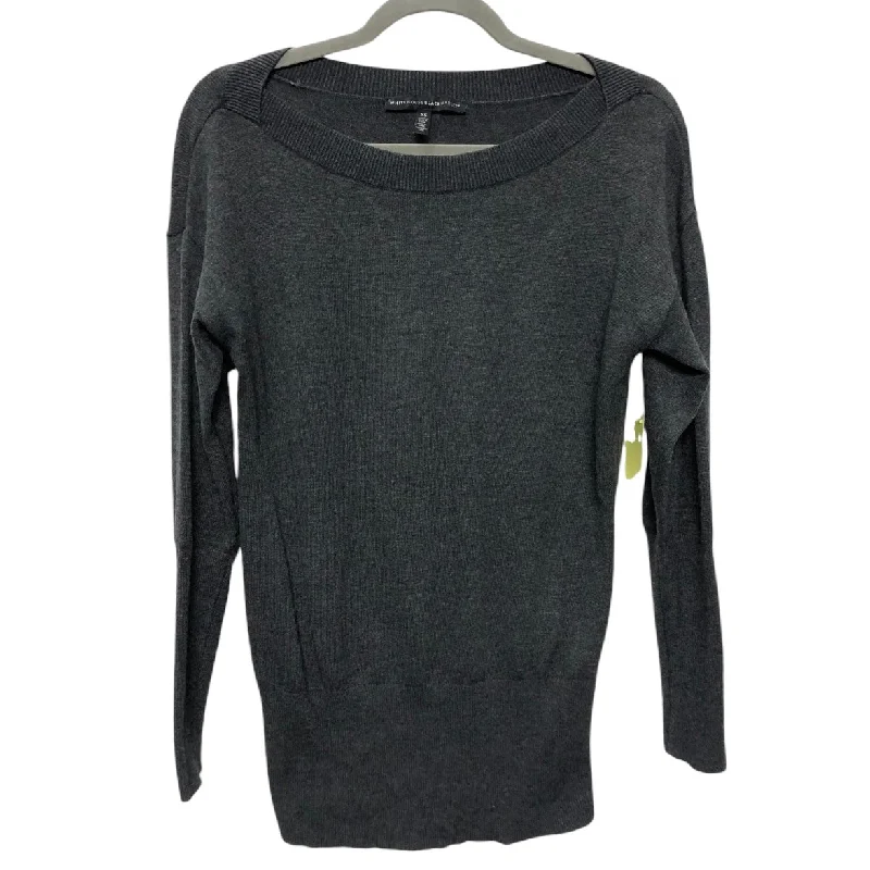 Sweatshirt Crewneck By White House Black Market In Grey, Size: Xs