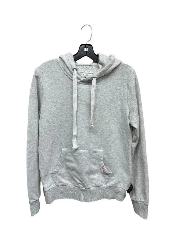 Sweatshirt Hoodie By Reflex In Grey, Size: L