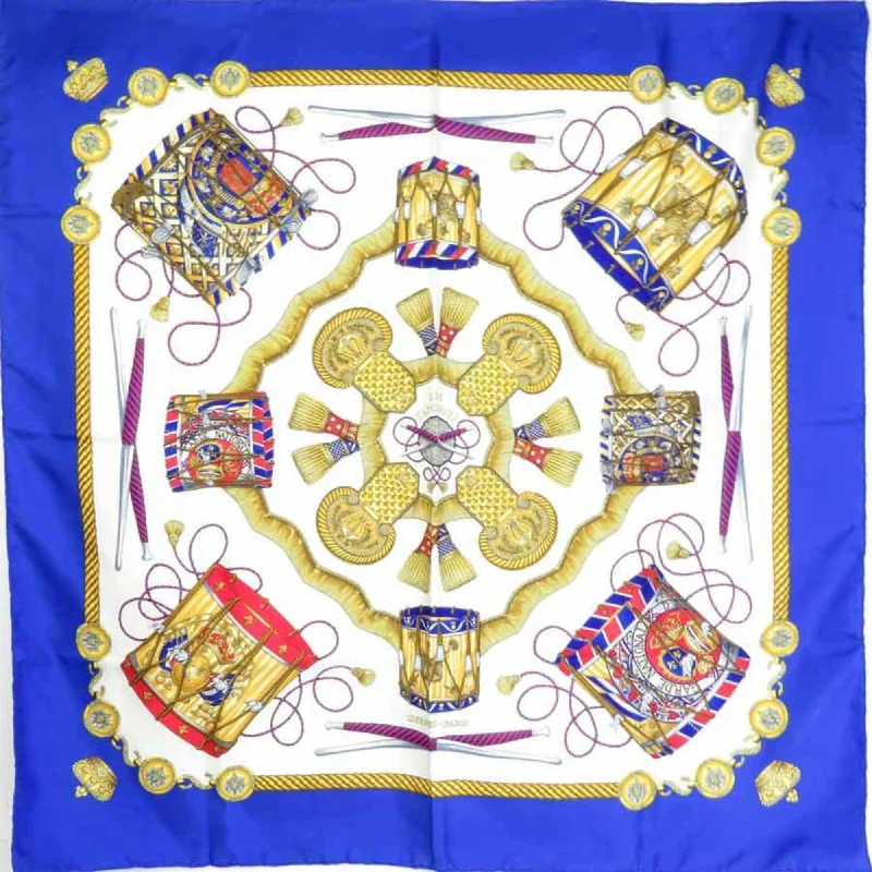 Hermes blue  Silk Scarf (Pre-Owned)