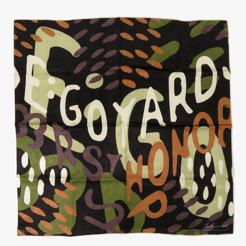 Goyard    Silk Scarf (Pre-Owned)