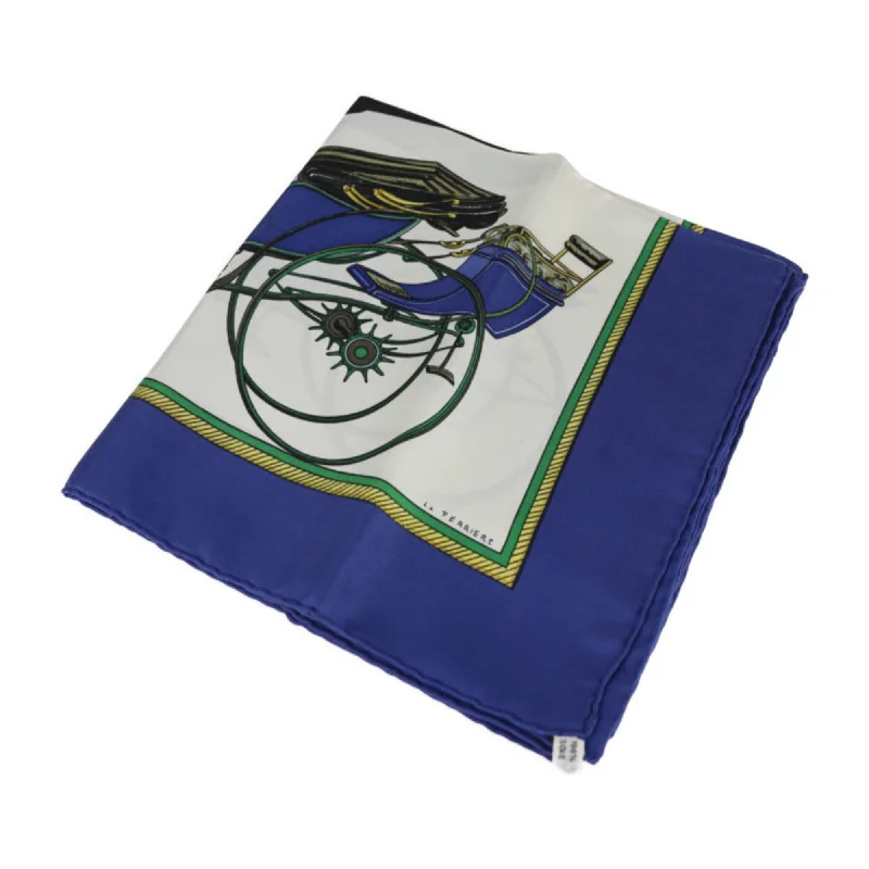 Hermes blue  Silk Scarf (Pre-Owned)