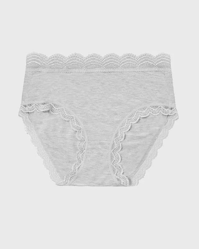 High Rise Brief - Grey Marl