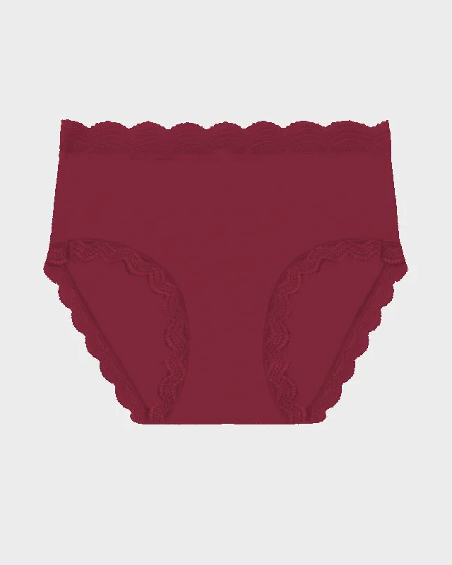 High Rise Brief - Rouge