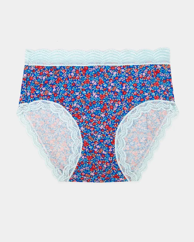 High Rise Brief - Floral Meadow