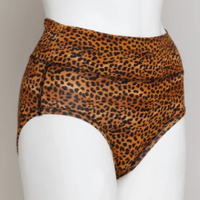 La Gaunche High Brief Golden Cheetah