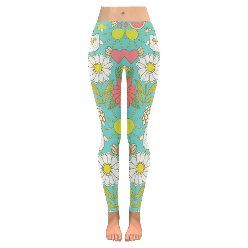 Zenzzle children's doodle print on womens outdoor Yoga Legging size:XXS-5XL