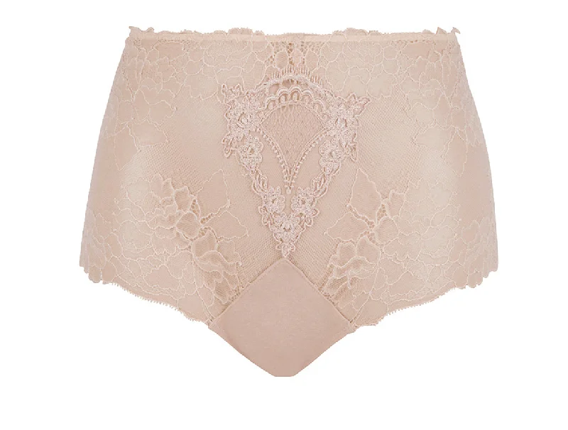 Lise Charmel Sublime en Dantelle Shorty High waist Nude Sublime