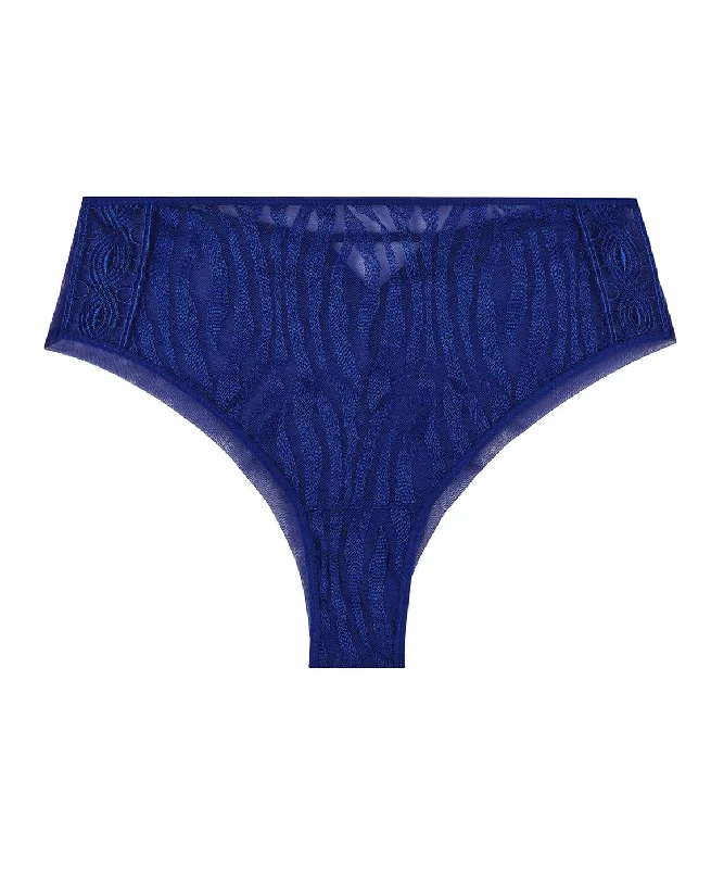 Aubade Wild Pulse High-waist Brief Blue Sensation