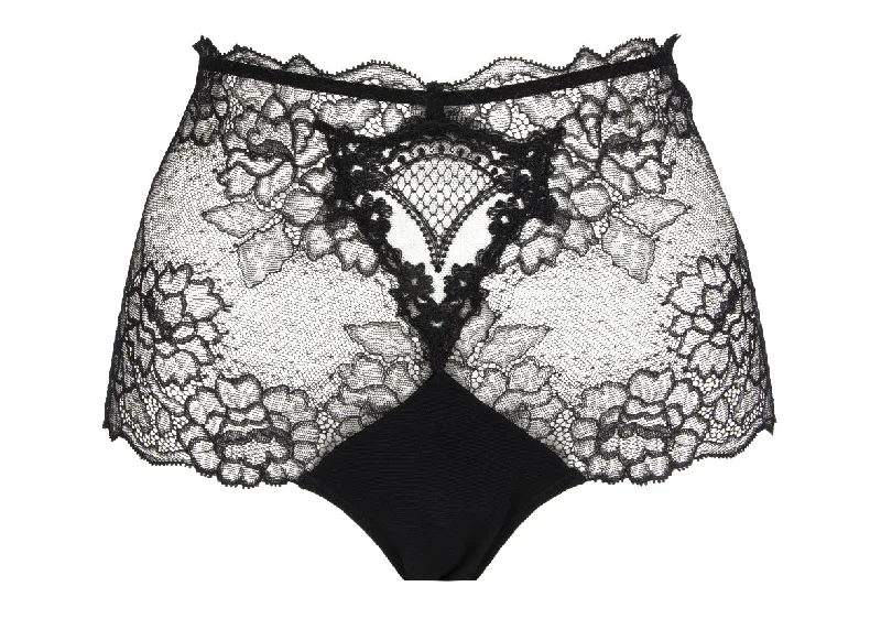 Lise Charmel Sublime en Dantelle Shorty High waist Noir