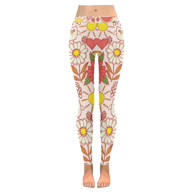 Zenzzle colourful fruit print women outdoor yoga Legging plus size:XXS-5XL