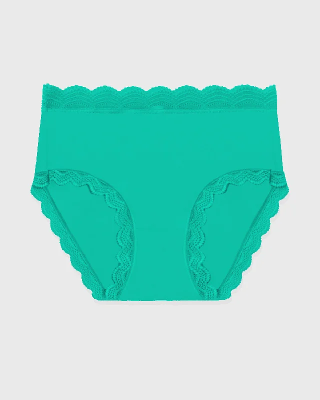 High Rise Brief - Neon Mint