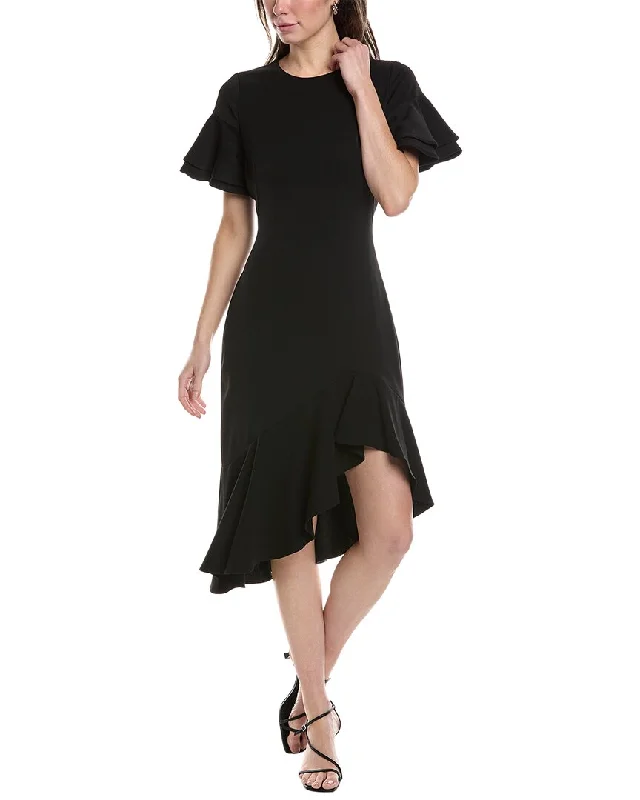 Black Halo Ruiz Midi Dress