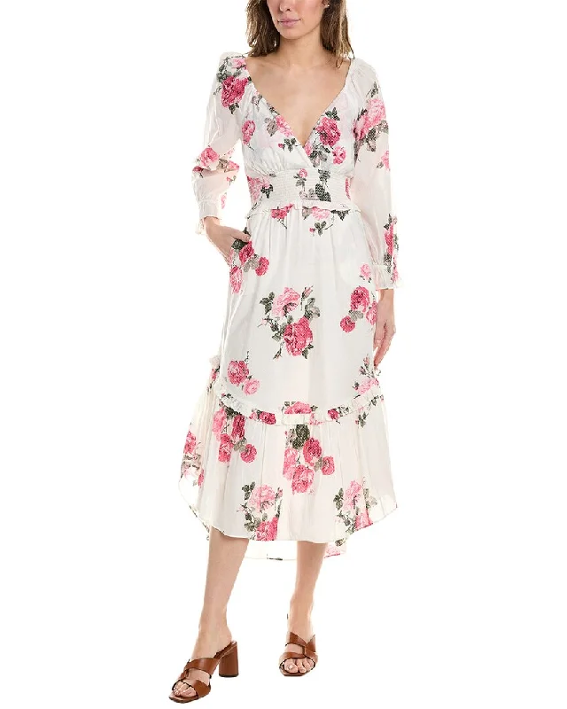 LoveShackFancy Firefly Midi Dress