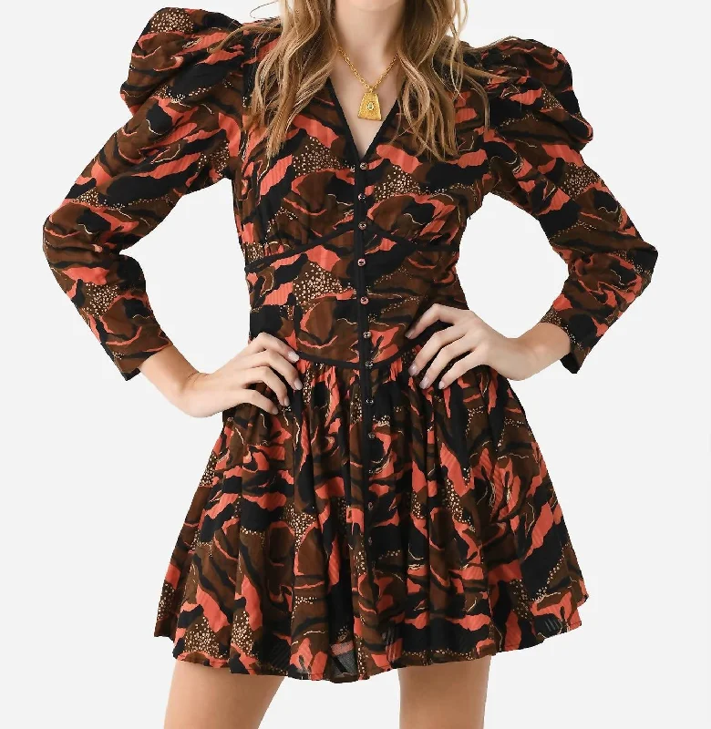 Reagen Mini Dress In Canyon