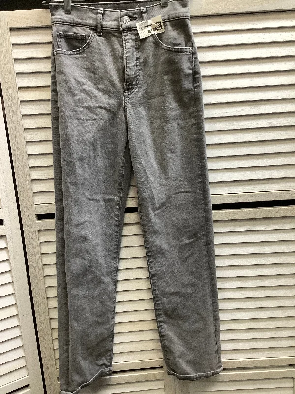 Grey Denim Jeans Skinny Express, Size 0