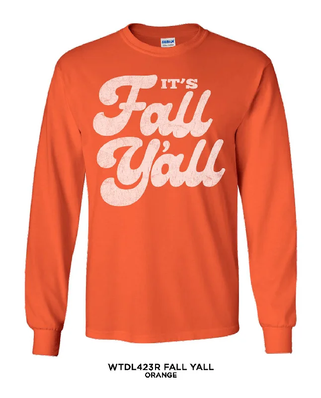 Missy Fall Y'all Long Sleeve T-Shirt