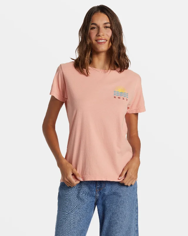 Sun Spun T-Shirt - Candlelight Peach