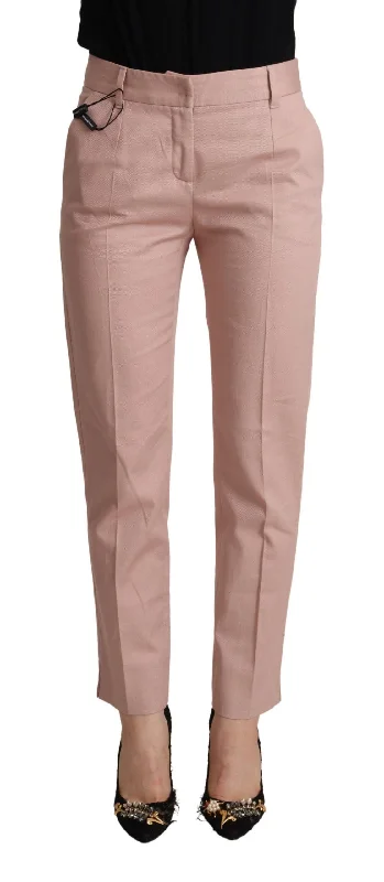 Dolce & Gabbana Elegant  Tape Pants for Sophisticated Women's Style