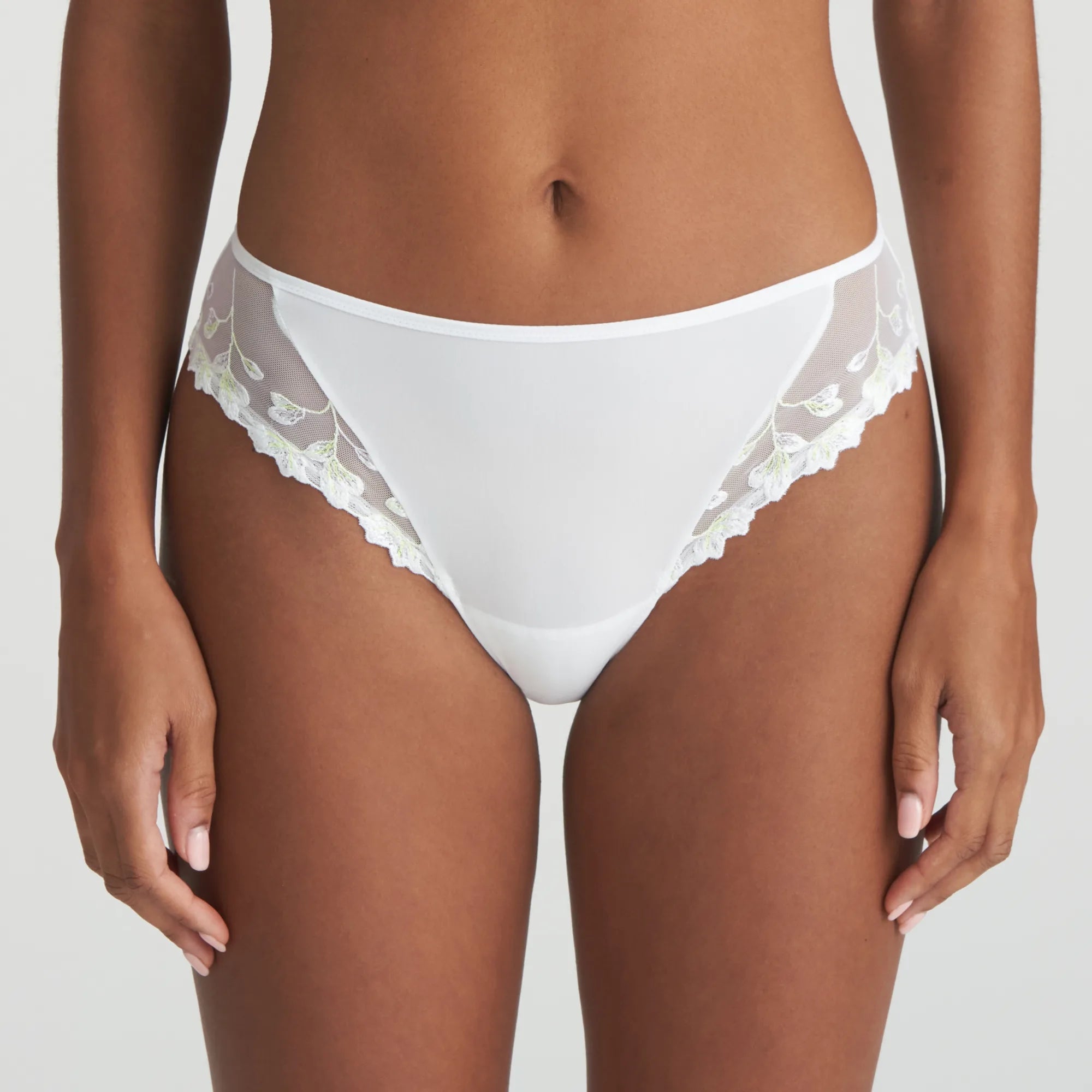 Marie Jo Leda Rio Brief in White