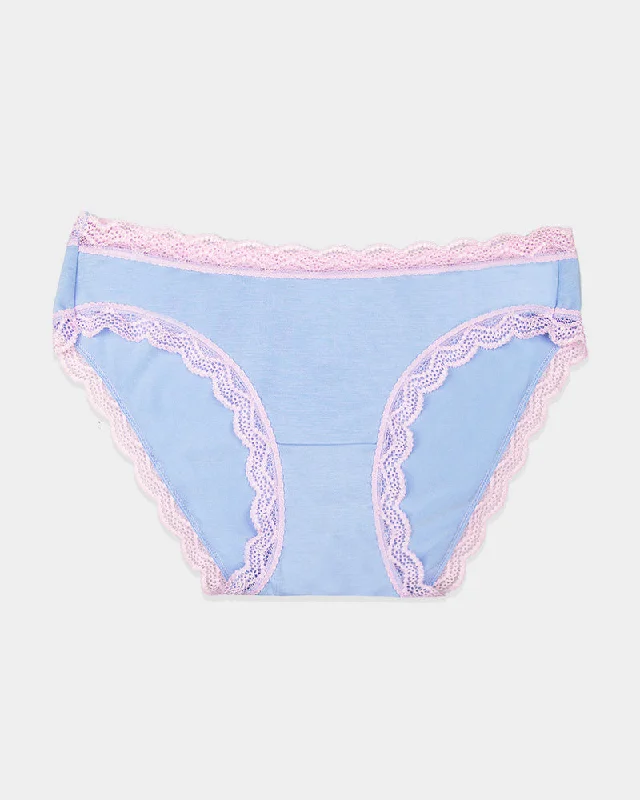 Stripe & Stare Original Knicker in Air with Pirouette Lace