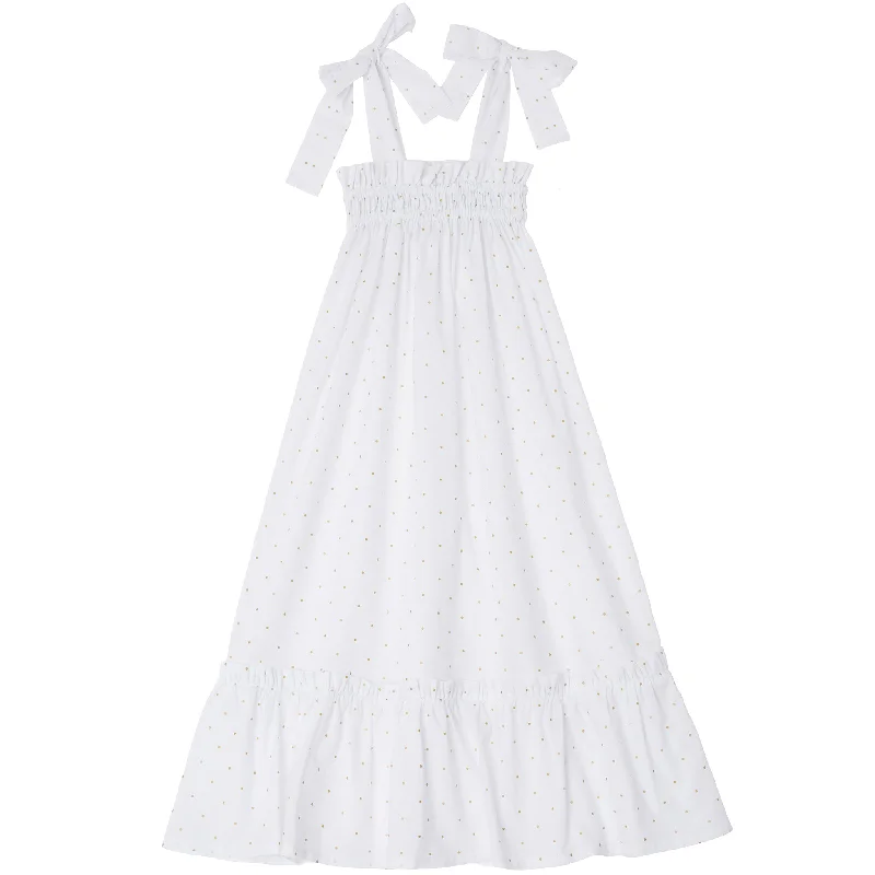 Nightdress EU White polka-dots